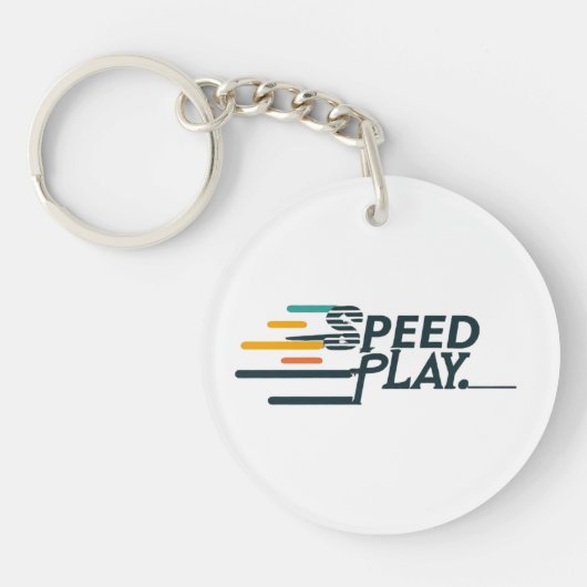Speed Play Acryl Sleutelhanger (Voorkant)