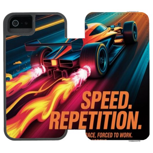 Speed Power Incipio iPhone Portemonnee Hoesje (Agenda Open)