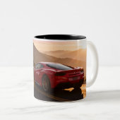 SPEED RACING CAR TWEEKLEURIGE KOFFIEMOK (Voorkant rechts)