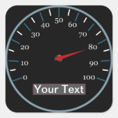 Speed Racing Sticker (Voorkant)