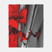 Speed Skater - Skateboarder Fleece Deken (Voorkant)