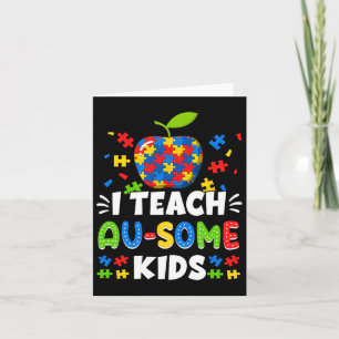 Speed Special Education Ik geef Au-some Kinder Rai Kaart
