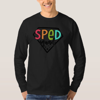 Speed Squad Docent Speciaal Onderwijs Terug naar s T-shirt
