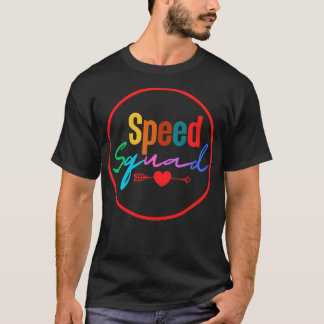 Speed Squad Eenvoudige Illustratie 3 T-shirt