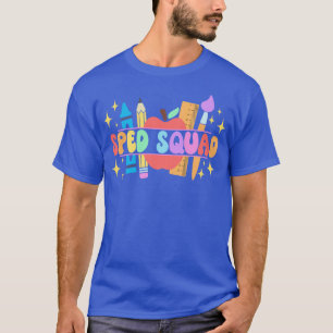Speed Squad Speciaal onderwijs Leraar Snelheid Ler T-shirt