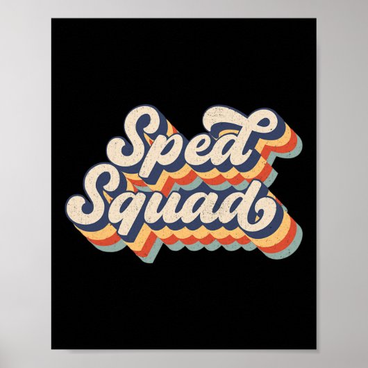 Speed Squad Special ED Leraar Terug naar School 20 Poster (Voorkant)