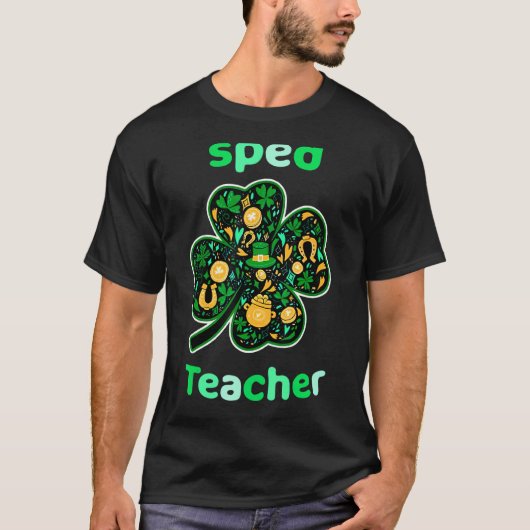 Speed Teacher Funny St Patrick's Day T-shirt (Voorkant)
