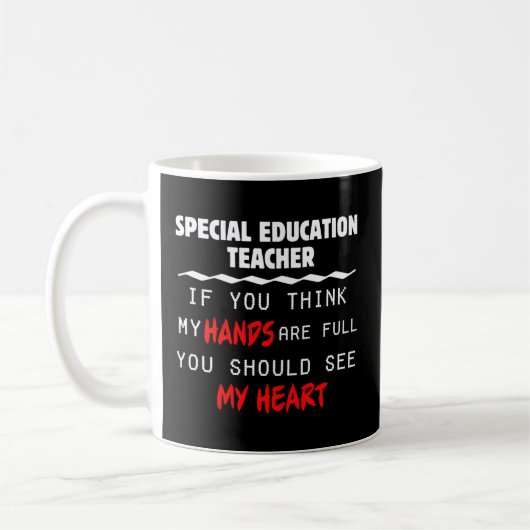 Speed Teacher Speducator Neurodiversity Special Ed Koffiemok (Links)