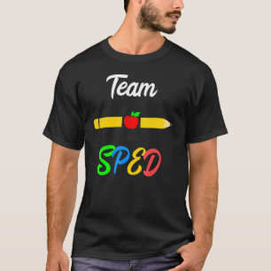 Speed Teacher Team Appreciation Day Speciaal onder T-shirt