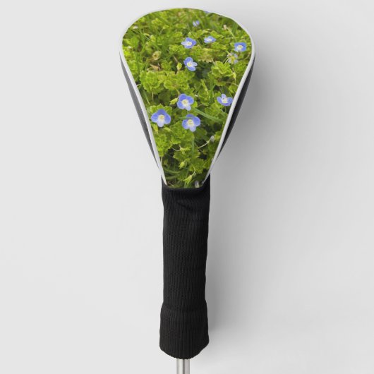 Speed Well Creing Blue Veronica Flowers Golfheadcover (Voorkant)