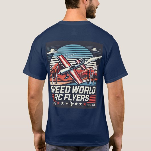Speed wereld T-shirt (Achterkant)