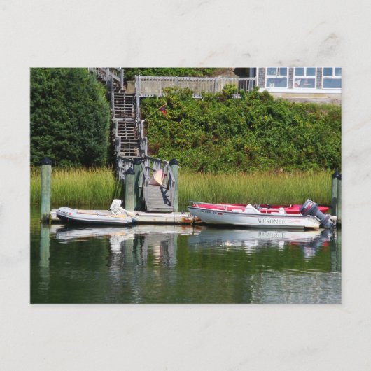 Speedboten, kabeljauw briefkaart (Voorkant)