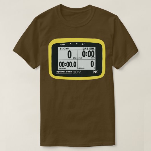 Speedcoach roeien t-shirt (Design voorkant)