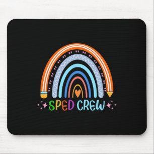 Speedcrew Rainbow speciaal onderwijs leraar Byck T Muismat