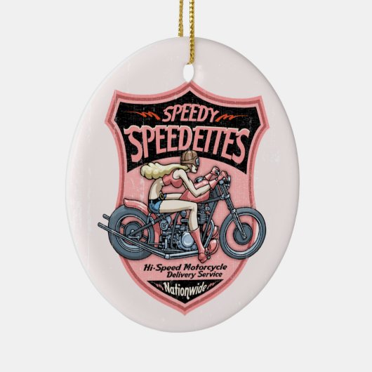 Speedettes Keramisch Ornament (Rechts)