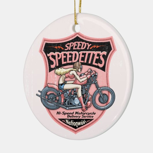 Speedettes Keramisch Ornament (Links)