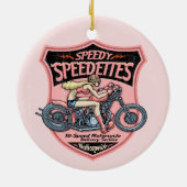 Speedettes Keramisch Ornament (Achterkant)