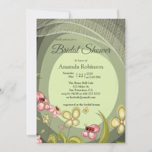 Speedful Green & Lady-bird Kaart