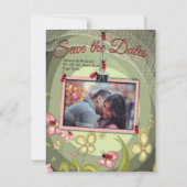 Speedful Green & Lady-bird Save The Date (Voorkant)