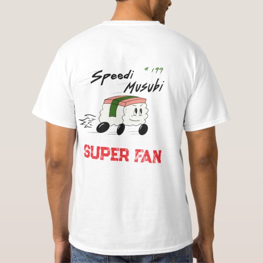 Speedi Musubi klassieke tee T-shirt (Achterkant)