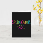 Speedleraar - Speducator Heart Kaart (Gele Bloem)