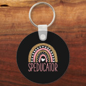 Speedleraar - Speducator Heart - Speducator Rainb Sleutelhanger (Voorkant)