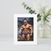 Speedo Kronieken: BBQ Beest Modus Briefkaart (Staand voorkant)