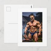 Speedo Kronieken: BBQ Beest Modus Briefkaart (Voorkant / Achterkant)
