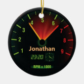 Speedometer-ontwerp met racistisch Ornament (Voorkant)