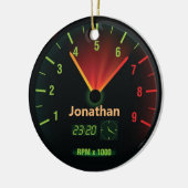 Speedometer-ontwerp met racistisch Ornament (Links)