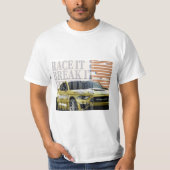 Speedster Car Graphic T-shirt | Trendy Auto T-shir (Voorkant)