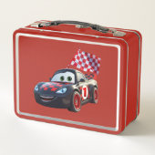 Speedster Rood & Zwart Race Auto Kinderen Foto Sch (Achterkant)