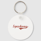 Speedway Indiana Classic Design Sleutelhanger (Voorkant)