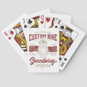 Speedway Levensstijl Pokerkaarten (Achterkant)