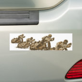 Speedway Motorcycle Racers Bumpersticker (Op auto)