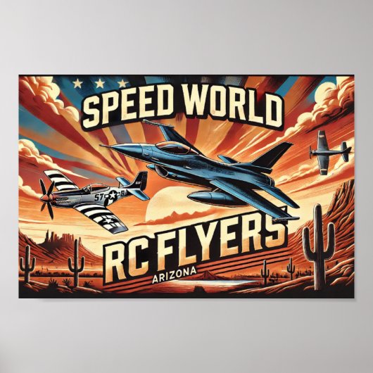 Speedworld-Poster Poster (Voorkant)