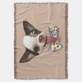 Speedy Boy Chihuahua Deken (Voorkant Verticaal)