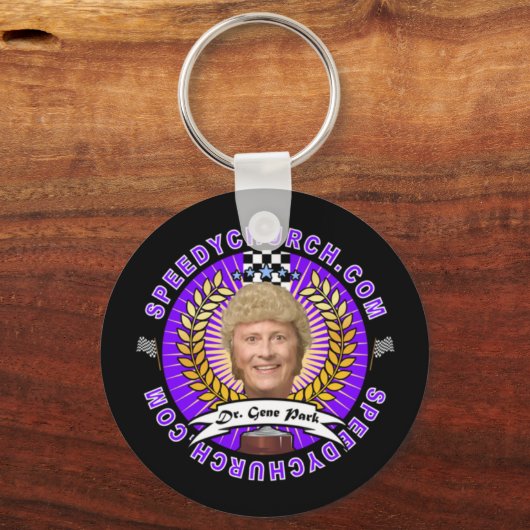 Speedy Church sleutelhanger (Voorkant)