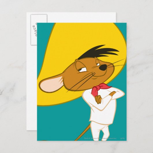 SPEEDY GONZALES™ Conflictkleur Briefkaart (Voorkant / Achterkant)