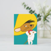 SPEEDY GONZALES™ Conflictkleur Briefkaart (Staand voorkant)