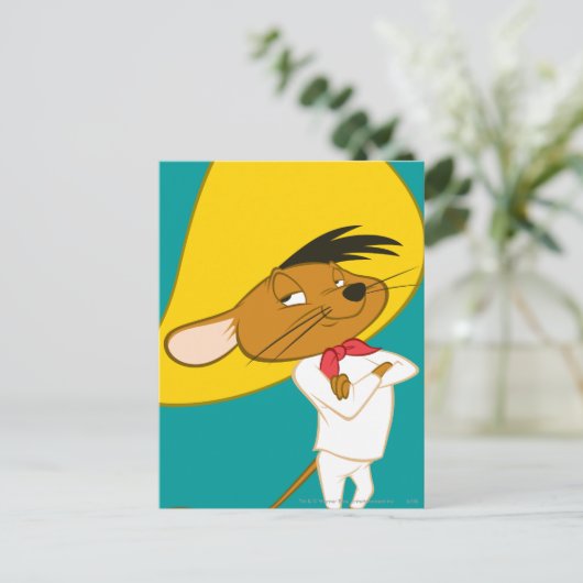 SPEEDY GONZALES™ Conflictkleur Briefkaart (Staand voorkant)