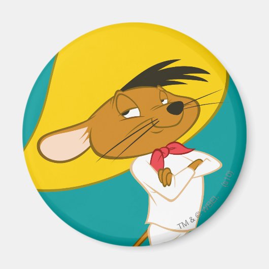 SPEEDY GONZALES™ Conflictkleur Magneet (Voorkant)