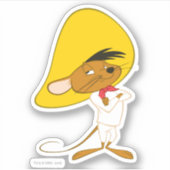SPEEDY GONZALES™ Conflictkleur Sticker (Voorkant)