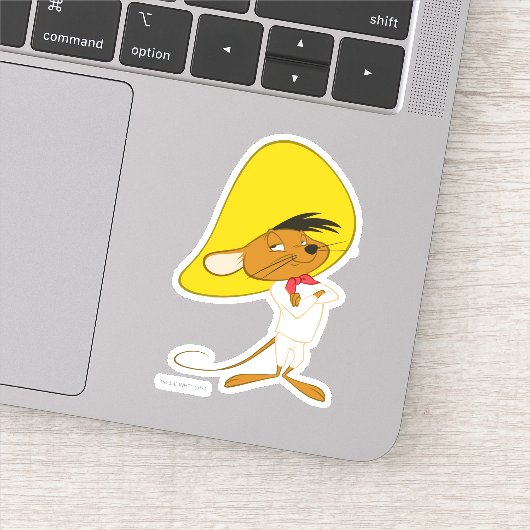 SPEEDY GONZALES™ Conflictkleur Sticker (Detail)