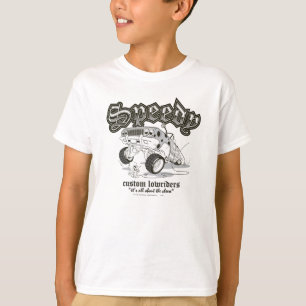 SPEEDY GONZALES™ Custom Lowriders B/W T-shirt