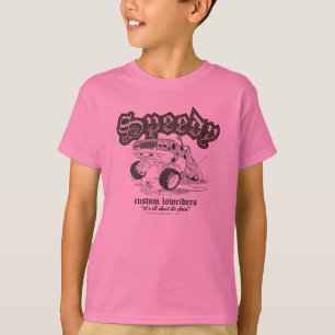 SPEEDY GONZALES™ Custom Lowriders B/W T-shirt