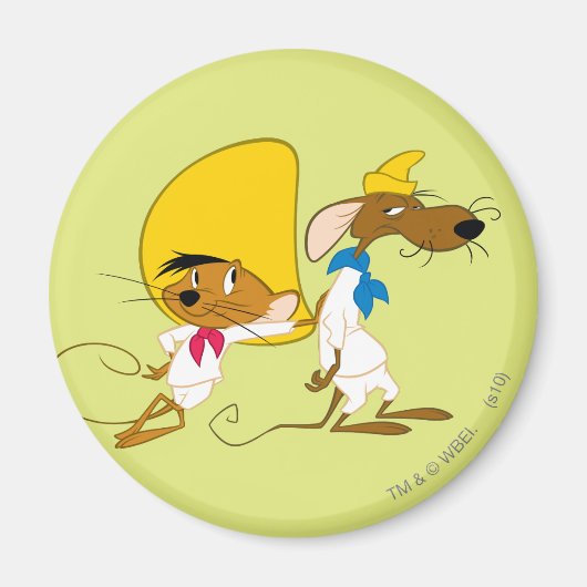 SPEEDY GONZALES™ en Friend Magneet (Voorkant)