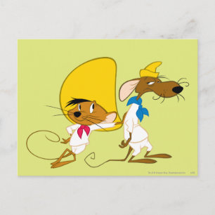 SPEEDY GONZALES™ en Slowpoke Briefkaart