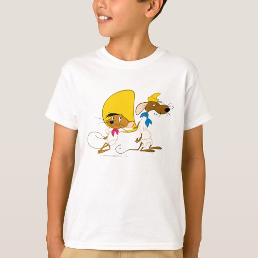 SPEEDY GONZALES™ en Slowpoke T-shirt (Voorkant)