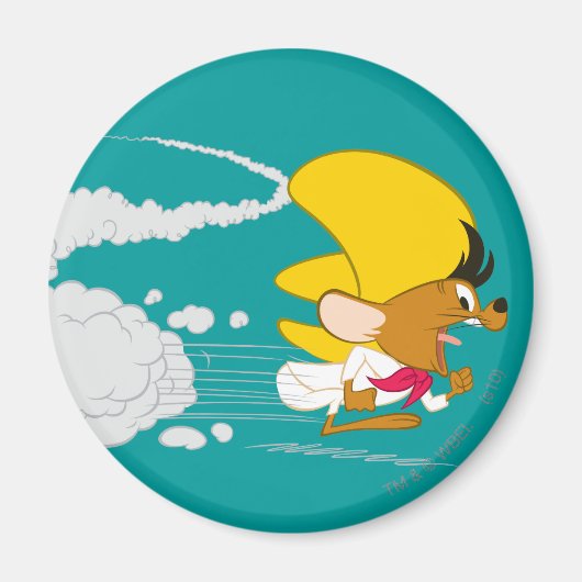 SPEEDY GONZALES™ Hardlopen in kleur Magneet (Voorkant)